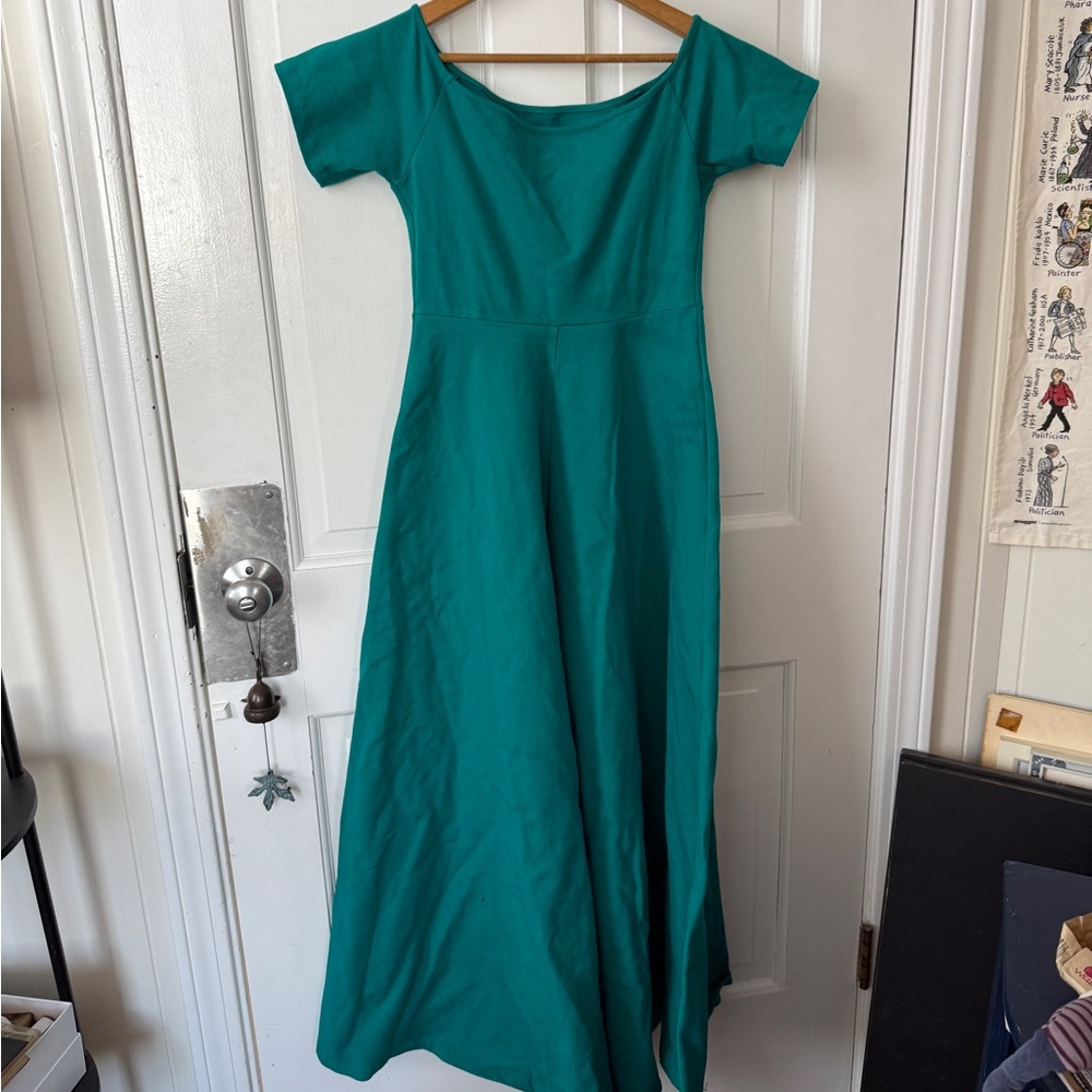 Manners London Bardot Dress Midi A Line - NWOT